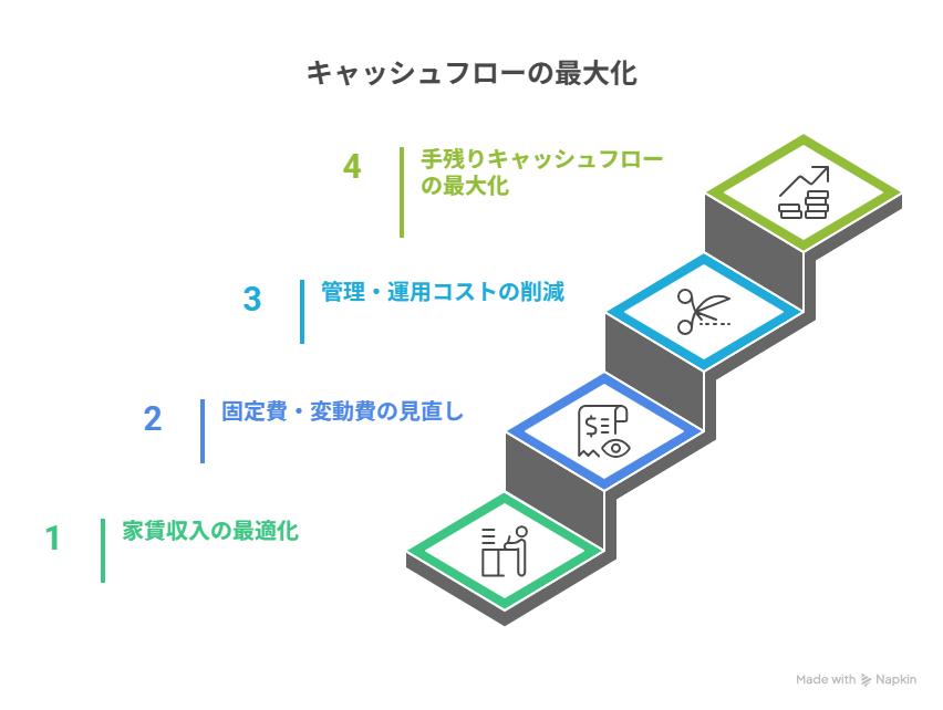 キャッシュフローの最大化